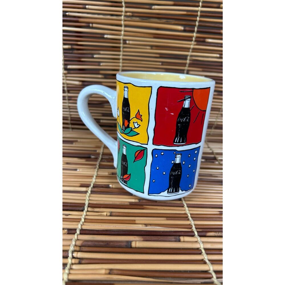 Coca Cola Coke Four Seasons Collectible Coffee Mugs Cups